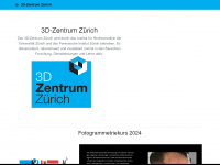 3dzz.ch Webseite Vorschau