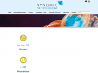 nynomic.com Webseite Vorschau