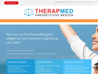 therapmed.ch Webseite Vorschau