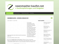 rasenmaeher-kaufen.net Webseite Vorschau