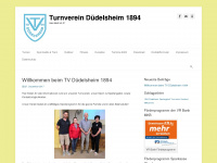 tvdüdelsheim.de Webseite Vorschau