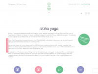 alohayoga.ch Webseite Vorschau