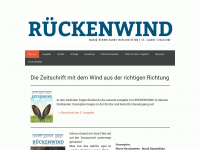 rueckenwind22.at Webseite Vorschau