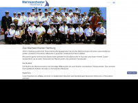 marineorchester.de Webseite Vorschau