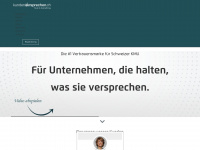 kundenversprechen.ch Webseite Vorschau