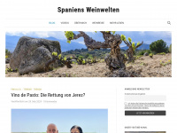 spaniens-weinwelten.com Webseite Vorschau