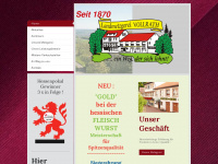 landmetzgerei-vollrath.com Webseite Vorschau