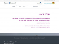 matx-2018.de Webseite Vorschau