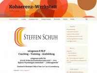 kohaerenz-werkstatt.de Webseite Vorschau