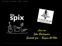 thespix.de Webseite Vorschau