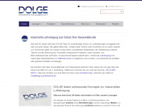 dolge-systemtechnik.de Webseite Vorschau