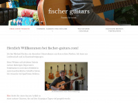 fischer-guitars.com Webseite Vorschau
