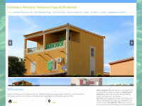 ferienhaus-martina.com Webseite Vorschau