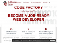 codefactory.wien Webseite Vorschau