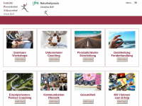 ifpg.ch Webseite Vorschau