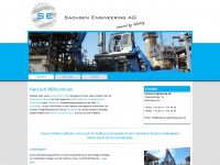 sachsen-engineering-ag.com Webseite Vorschau