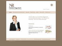 nathalie-riggenbach.ch Webseite Vorschau