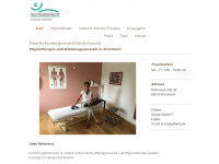 physiopraxis-conrady.de Webseite Vorschau