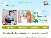 myonso.de Webseite Vorschau