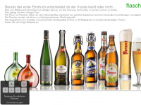 flaschen-foto.com Webseite Vorschau