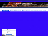 musik-spieler.de Webseite Vorschau
