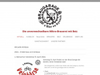 braugarage-reinach.ch Webseite Vorschau
