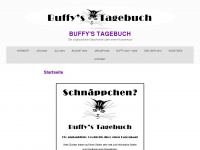 buffys-tagebuch.com Webseite Vorschau