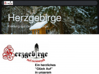 herzgebirge.info Webseite Vorschau