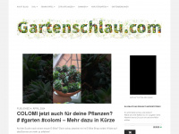 gartenschlau.com Webseite Vorschau