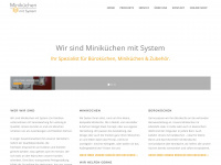 miniküchen-mit-system.de Webseite Vorschau