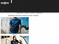 straight-edge.shop Webseite Vorschau