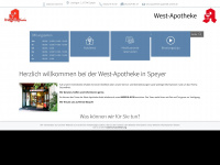 west-apo-speyer.de Webseite Vorschau