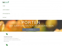 gartencenter-porten.com Webseite Vorschau