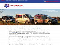 city-ambulanz.com Webseite Vorschau