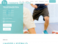 therapieteamperg.at Webseite Vorschau