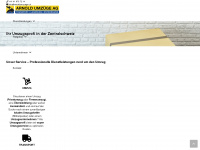arnoldumzuege.ch Webseite Vorschau