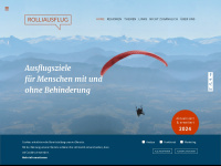 rolliausflug.ch Webseite Vorschau