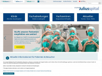 kwm-juliusspital.de Webseite Vorschau