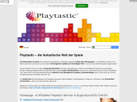 playtastic.com Webseite Vorschau