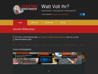 elektro-hengstwerth.de Webseite Vorschau