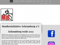 musikerinitiative-schramberg.de Webseite Vorschau