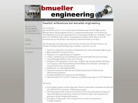 bmueller-engineering.de Webseite Vorschau