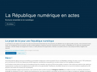 republique-numerique.fr Webseite Vorschau