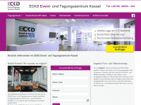 event-eckd.de Webseite Vorschau