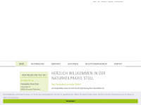naturheilpraxis-stoll.com Webseite Vorschau