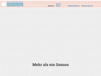 bayerische-bauern-milch.de Webseite Vorschau