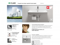 clage.hu Webseite Vorschau