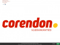 corendon.be Webseite Vorschau