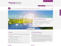 enervie-service.de Webseite Vorschau