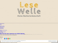 lese-welle.de Webseite Vorschau